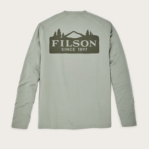 Long sleeve barrier t-shirt di Filson | Desert sage / scenic (Green)