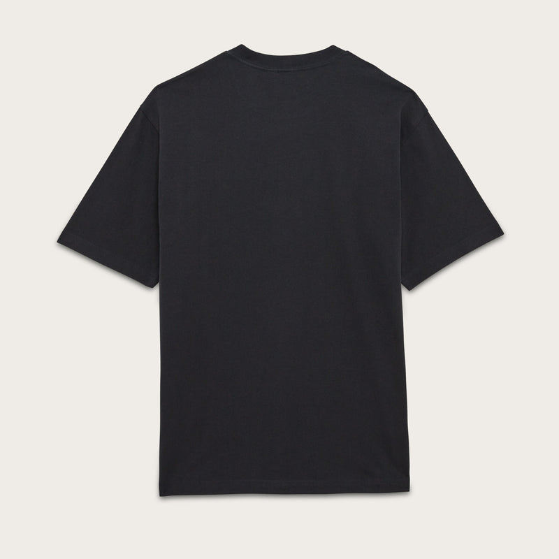 Frontier graphic t-shirt di Filson | Tap shoe/birch (Black)