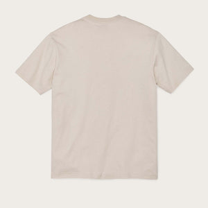 Frontier graphic t-shirt di Filson | Birch elk mou (Beige)