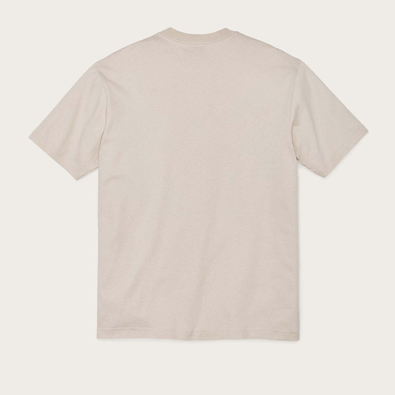 Frontier graphic t-shirt di Filson | Birch elk mou (Beige)