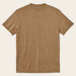210g merino wool short sleeve crewneck von Filson | Rugged tan (Brown)