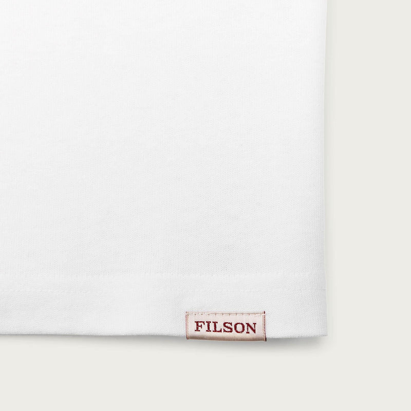 Frontier pocket t-shirt von Filson | Bright white (White)