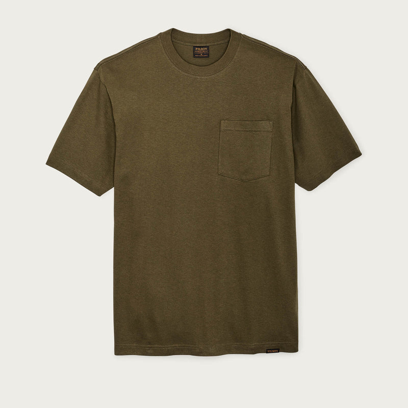 Frontier pocket t-shirt von Filson | Dark olive (Green)