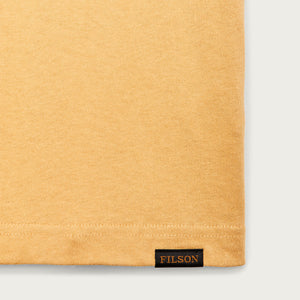 Frontier pocket t-shirt von Filson | Dun yellow (Orange)