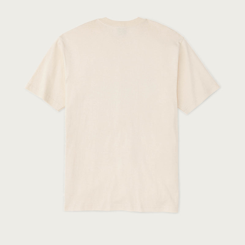 Frontier graphic t-shirt by Filson | Birch / camping (Beige)