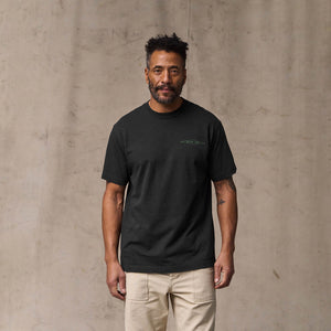 Diamond graphic t-shirt par Filson | Black (Black)