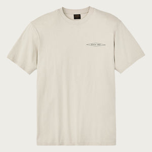 Diamond graphic t-shirt by Filson | Gray sky (Beige)