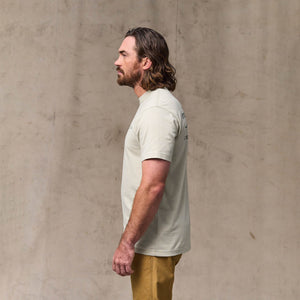 Diamond graphic t-shirt by Filson | Gray sky (Beige)