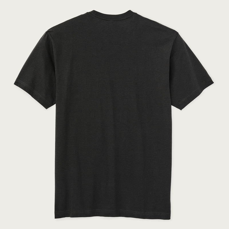 Outfitter pocket t-shirt par Filson | Faded black (Black)