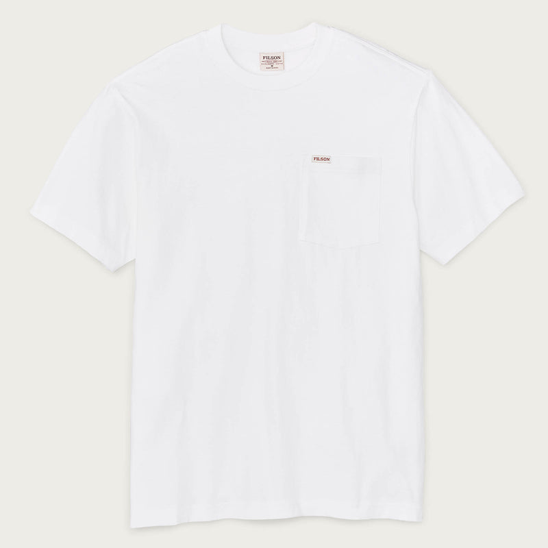 Outfitter pocket t-shirt by Filson | Bright white (White)