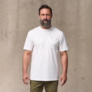 Outfitter pocket t-shirt by Filson | Bright white (White)