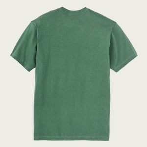 Outfitter pocket t-shirt by Filson | Olive green (Green)