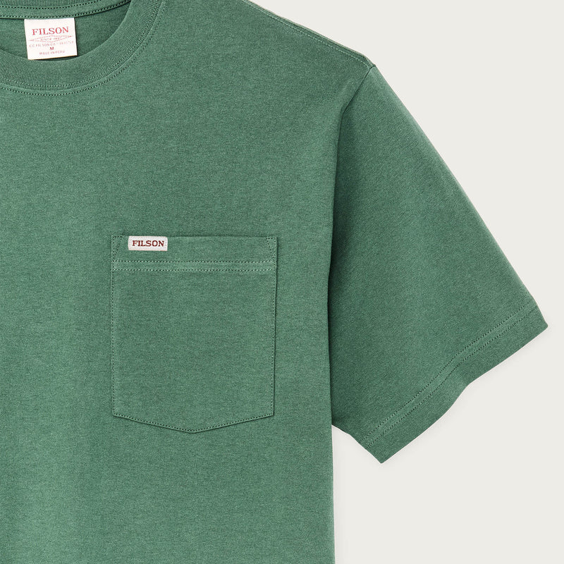 Outfitter pocket t-shirt by Filson | Olive green (Green)