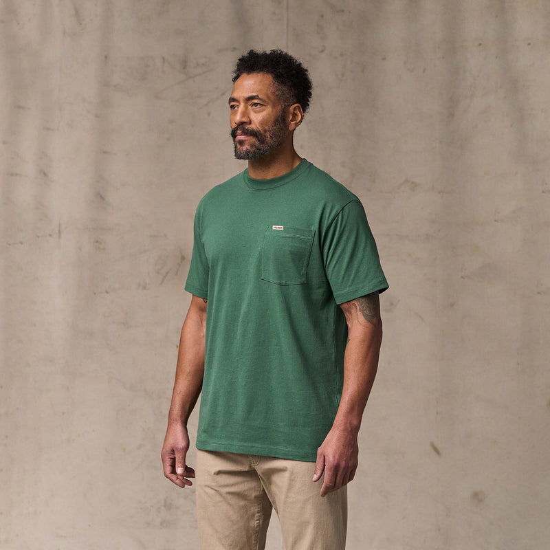 Outfitter pocket t-shirt by Filson | Olive green (Green)
