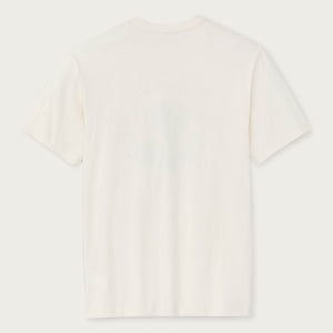 Dry fly graphic t-shirt by Filson | Basswood (White)
