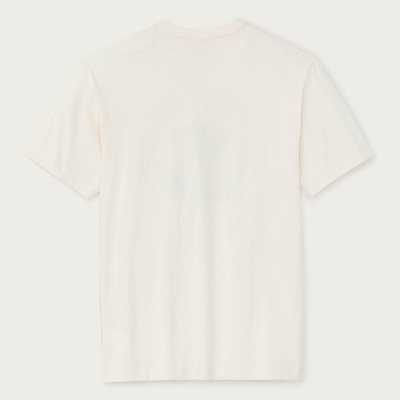 Dry fly graphic t-shirt by Filson | Basswood (White)