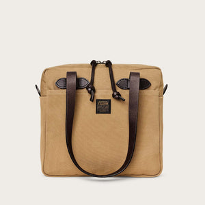 Small zipper tote bag by Filson | Tan (Beige)