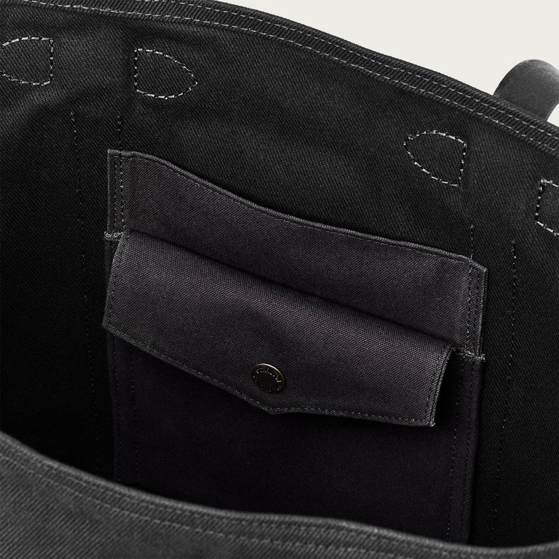 Rugged twill large open tote bag von Filson | Black (Black)