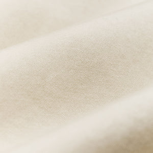 Women's long sleeve twill camp shirt par Filson | Cream (White)