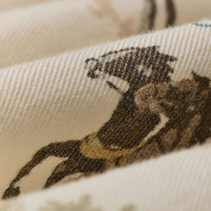 Women's twill popover shirt par Filson | Desert natural / print (Beige)