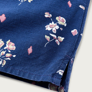 Women's camp shirt par Filson | Indigo / floral (Blue)