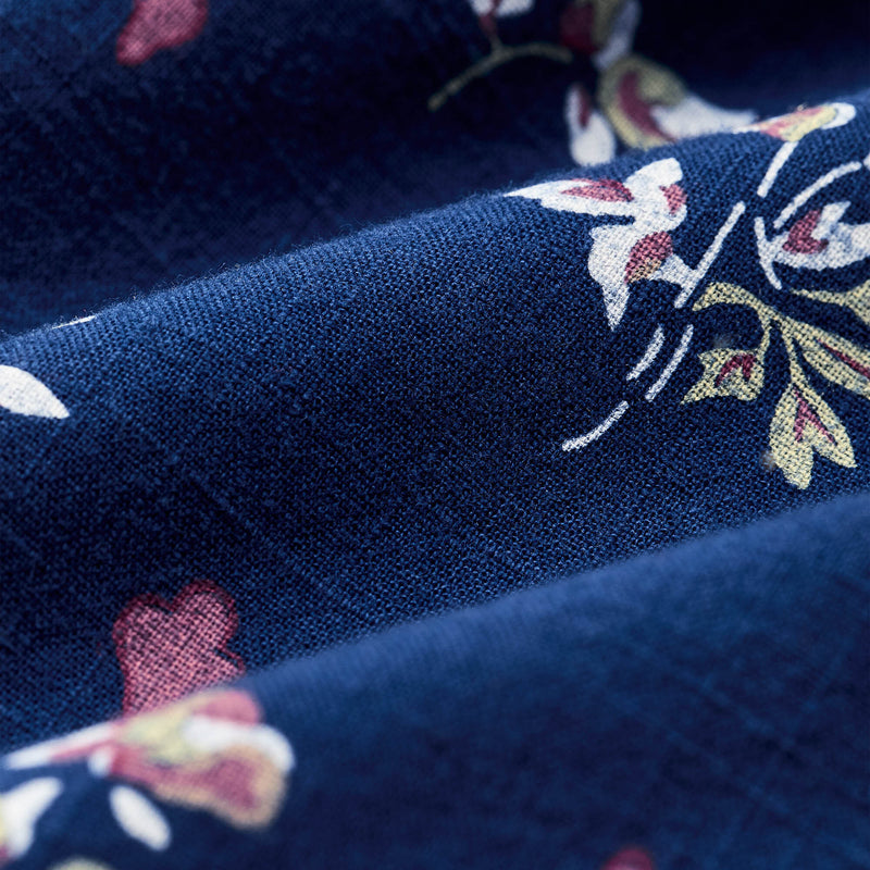 Women's camp shirt par Filson | Indigo / floral (Blue)