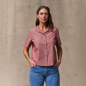 Women's camp shirt par Filson | Red rock (Red)