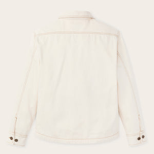 Women's denim shirt by Filson | Natural seed (White)