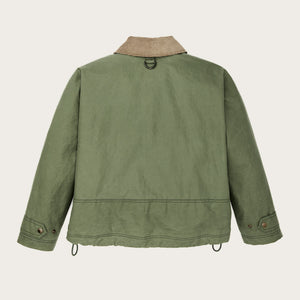 Women's shelter cloth short work jacket par Filson | Sage olive (Green)