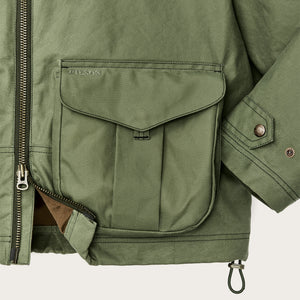Women's shelter cloth short work jacket par Filson | Sage olive (Green)