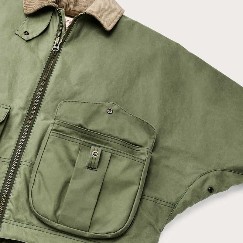 Women's shelter cloth short work jacket par Filson | Sage olive (Green)