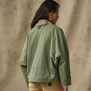 Women's shelter cloth short work jacket par Filson | Sage olive (Green)
