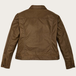 Women's short lined cruiser jacket von Filson | Dark tan (Beige)