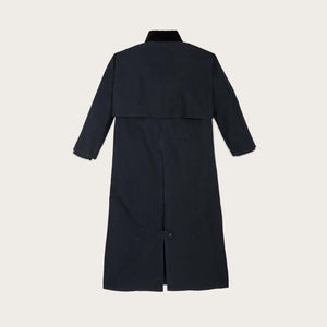 Women's dry tin duster coat by Filson | Navy (Blue)