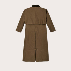 Women's dry tin duster coat by Filson | Marsh olive (Green)