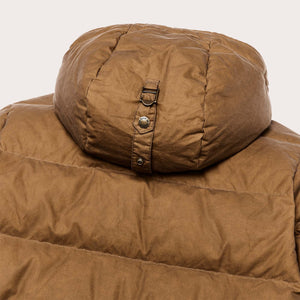 Women's waxed down parka by Filson | Dark tandark t (Brown)