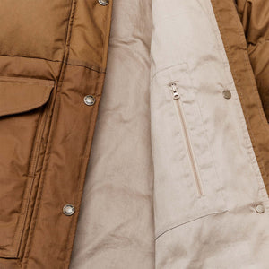 Women's waxed down parka by Filson | Dark tandark t (Brown)