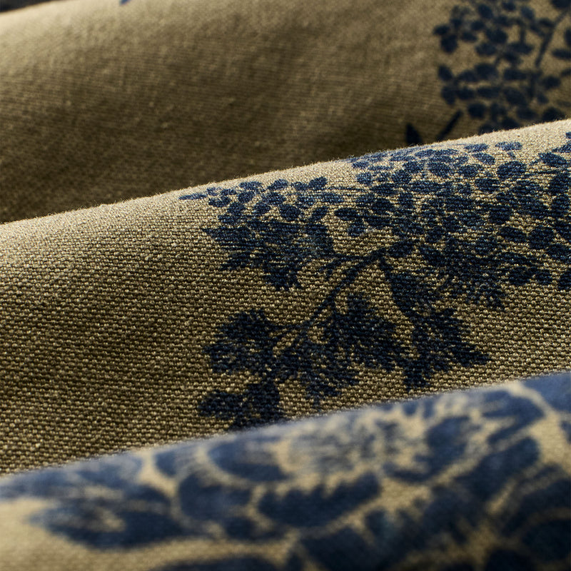 Women's canvas barn coat par Filson | Olive / floral print (Green)