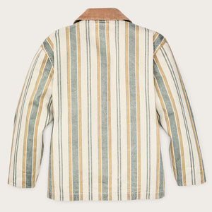 Women's canvas barn coat par Filson | Natural / yellow (Beige)