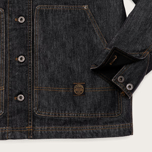 Denim barn jacket für damen von Filson | Rinse black (Gray)