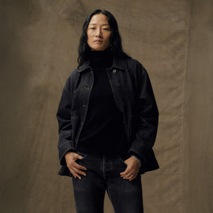 Denim barn jacket für damen von Filson | Rinse black (Gray)