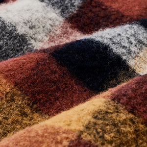 Women’s blanket wool jacket by Filson | Red / orange / black (Multicolor)