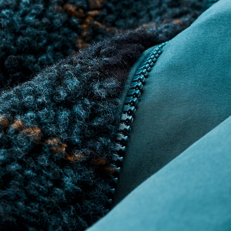 Reversible wooly fleece coat für damen von Filson | Dark teal (Blue)