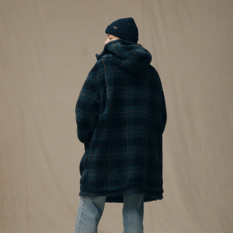 Reversible wooly fleece coat für damen von Filson | Dark teal (Blue)