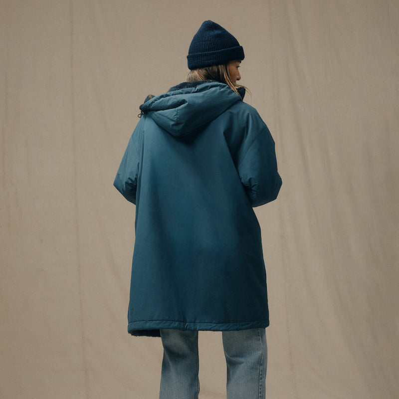 Reversible wooly fleece coat für damen von Filson | Dark teal (Blue)