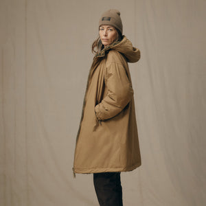 Manteau femme réversible laine polaire par Filson | Tan (Brown)
