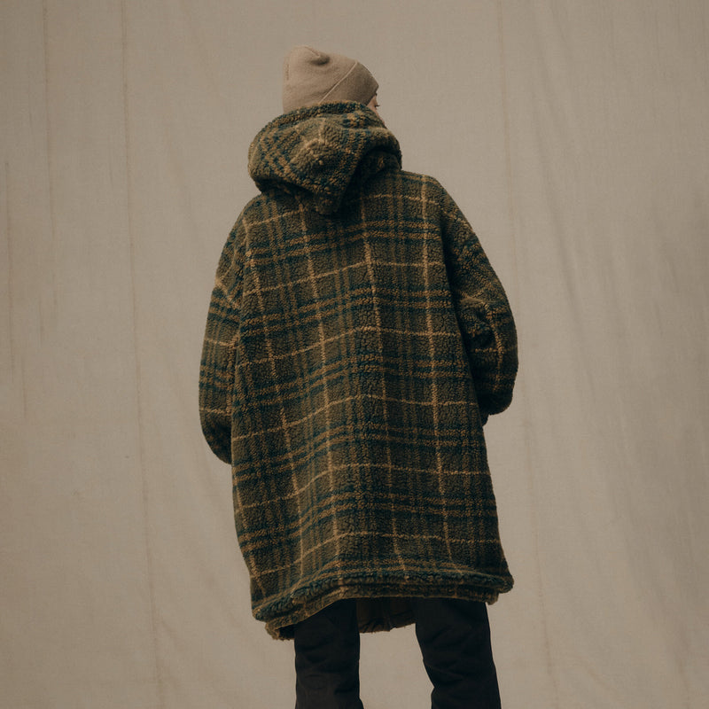 Manteau femme réversible laine polaire par Filson | Tan (Brown)