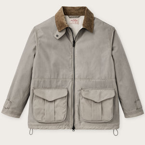 Women’s cover cloth raincoat par Filson | Twine (Gray)