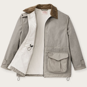 Women’s cover cloth raincoat par Filson | Twine (Gray)