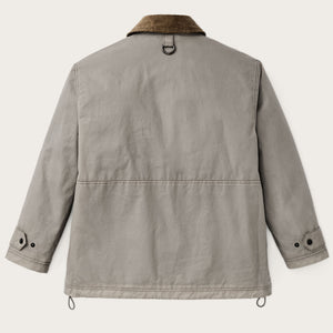 Women’s cover cloth raincoat par Filson | Twine (Gray)